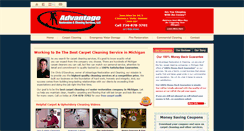 Desktop Screenshot of advantagerestorationandcleaning.com